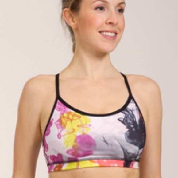Rare Lululemon Flow Y Unicorn Tears sports bra - Picture 2 of 7